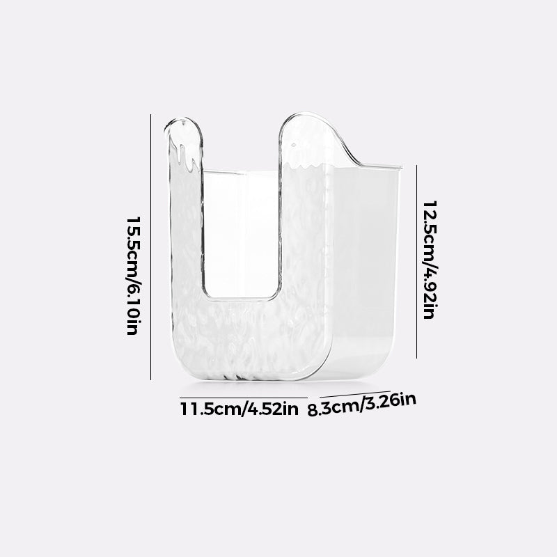 Globetrek° TissueStorage: Punsch Fri Vägg Monterad Mjukpapper Hållare