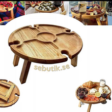 UltiFurni® WoodenFold- Hopfällbart Träbord 