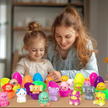 Kletshuts™ EggsSuprise: Påsköverraskningsägg Med Pressa Leksaker