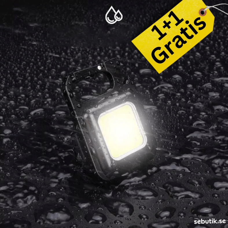 Ledsen™ - SMART Led Nyckelring Nödljus | (Tillfälligt 1+1 GRATIS) 