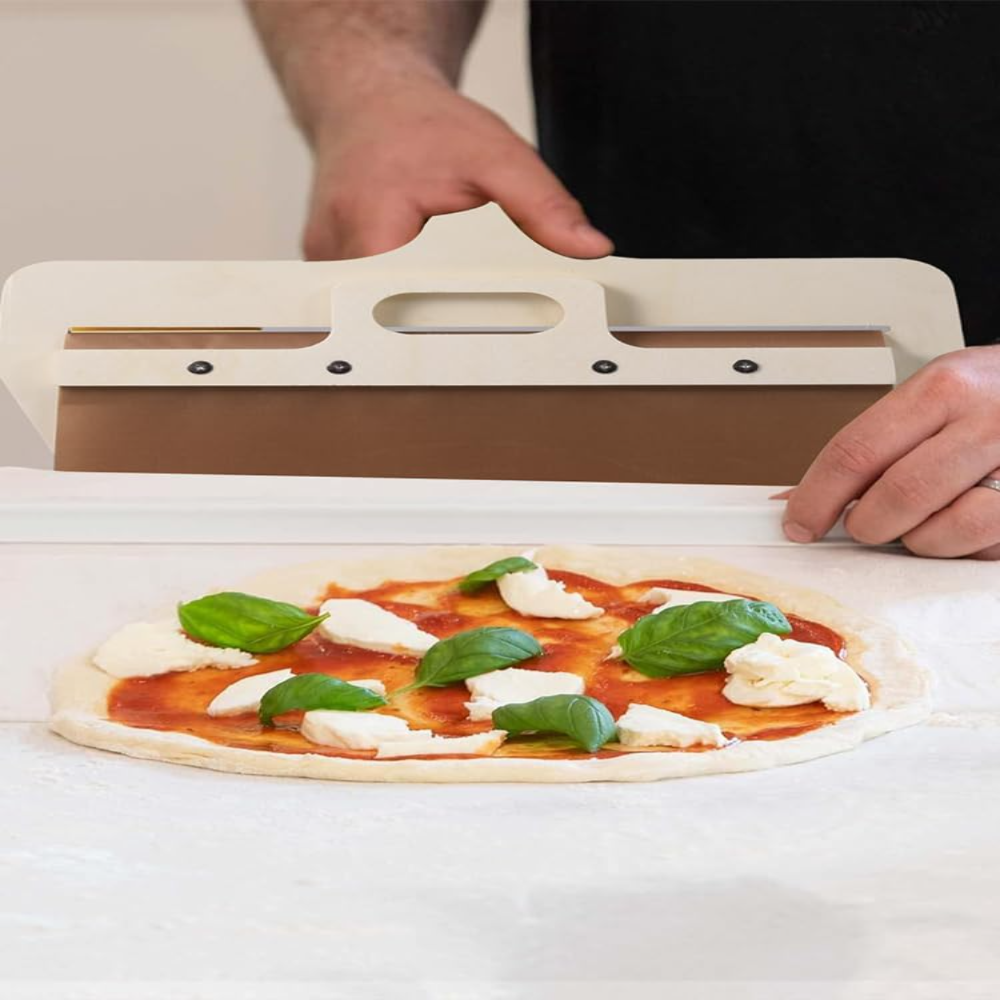 Globetrek° PizzaPeel: Högkvalitativ Non-stick Pizza Slide Peel Köks Verktyg