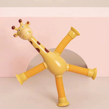 Kletshuts™ StretchyGiraff: Teleskopisk Stretchy Giraff Leksak Med Sugkopp
