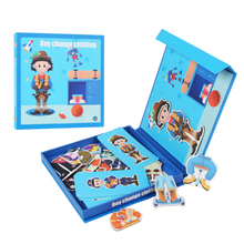 Kletshuts™ Character Puzzle: Interaktivt Förändring Character Pussel Game Set Leksak
