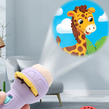 Kletshuts™ FlashlightProjector: Magisk Sagostund Ficklampa -Projektor for Barn