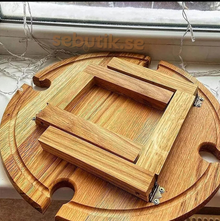UltiFurni® WoodenFold- Hopfällbart Träbord 
