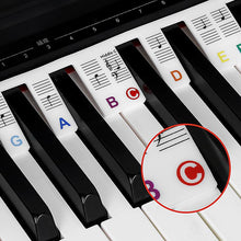 KeyboardLabel - Avtagbar Piano och Tangentbord Silikon Etikett