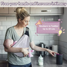 Kletshuts™ SlingCarrier: Andningsbar Baby Sele Bärsjal 