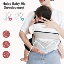 Kletshuts™ SlingCarrier: Andningsbar Baby Sele Bärsjal 