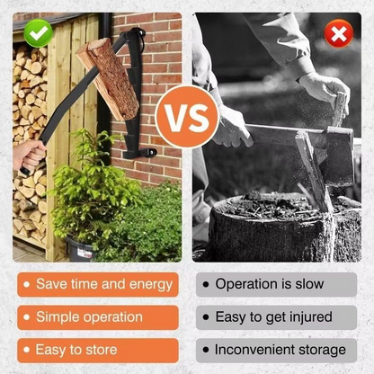 WoodChopper - Vägg Monterad Trä Splitter