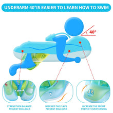 Kletshuts™ BabyFloat: Babypoolflotta Med Inbyggt Solskydd 