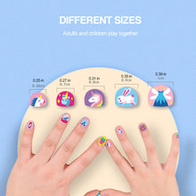 Kletshuts™ NailStickers: Barn Nagelkonst Klistermärken Decorationer Kit