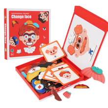 Kletshuts™ Character Puzzle: Interaktivt Förändring Character Pussel Game Set Leksak