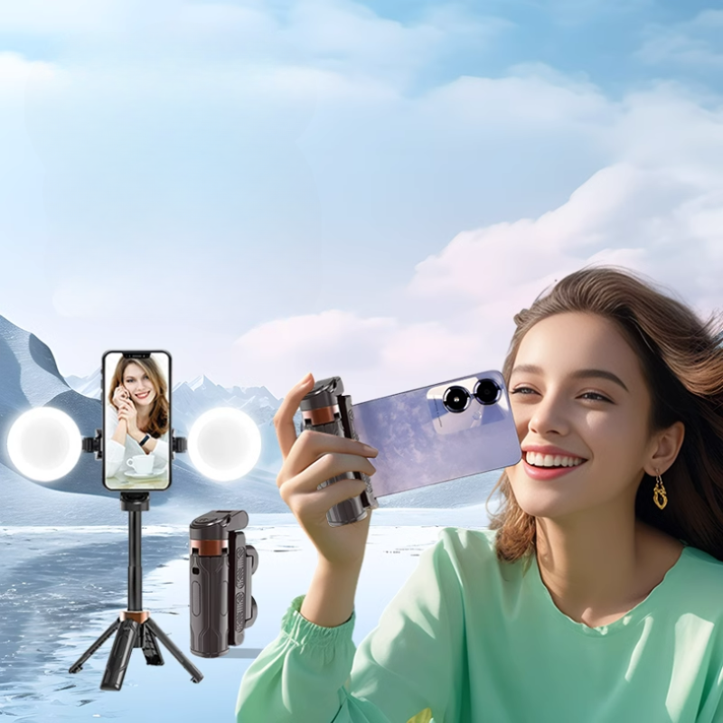 Holder360° CameraPod - Ultrastabil Mini Kamera Stativ Med Gratis Ljus