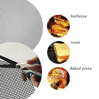 Globetrek° GrillNet: Återanvändbart Värmetåligt Non-Stick BBQ-Grillnät