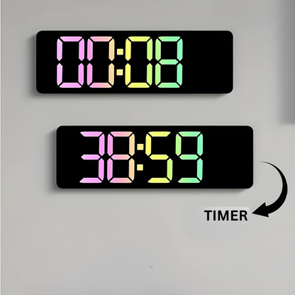 Globetrek° DigitalClock: Stor LED Skärm Display Digital Klocka