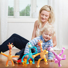 Kletshuts™ StretchyGiraff: Teleskopisk Stretchy Giraff Leksak Med Sugkopp
