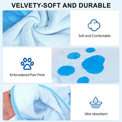 DogCatFri™ FreshPaws: Snabbt Torka Färsk Sällskapsdjur Tassar Rengöring Vård Uppsättning