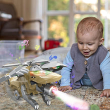 Kletshuts™ Dino - LED Transformerande Dinosaurie Helikopter Leksak 