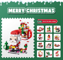 ChristmasBlocks: Jul Adventskalender Bygg Klossar Set 