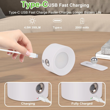 Ledsen™ RotatingLamp 1+1 GRATIS: Roterande Trådlös LED Vägg Lampa