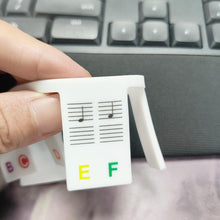 KeyboardLabel - Avtagbar Piano och Tangentbord Silikon Etikett
