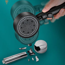 Borhe® PressureShower: 5 i 1 Högt Tryck Dusch Huvud 
