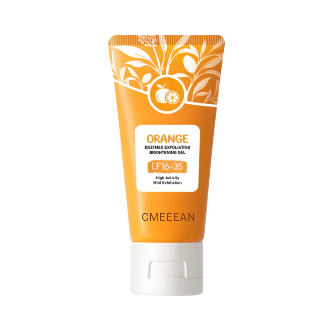 ExfoliatingGel 1+1 GRATIS: Orange Exfolierande Gel Mild Död Hud Borttagare