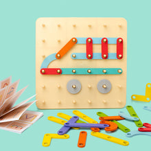 Kletshuts™ PuzzleBoard - Montessori Trä Pussel Styrelse Uppsättning 