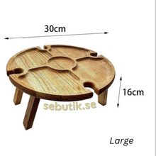 UltiFurni® WoodenFold- Hopfällbart Träbord 