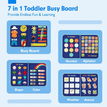 Kletshuts™ BusyBoard: Sensoriska Finmotorik Färdigheter Montessori Pedagogisk Busy Board 