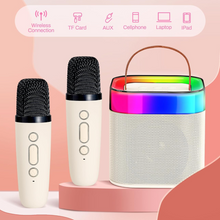 KaraokePro – Mini Karaoke Maskin Med Trådlösa Mikrofoner