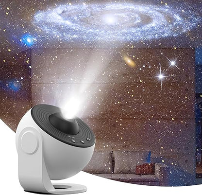 GalaxyProjector  - 360° Roterande Galax Natt Ljus