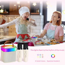 KaraokePro – Mini Karaoke Maskin Med Trådlösa Mikrofoner