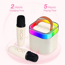 KaraokePro – Mini Karaoke Maskin Med Trådlösa Mikrofoner