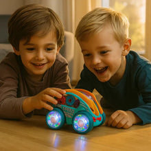 Kletshuts™ CarToy: Färgglad Ljus Musik Elektrisk Stunt Lastbil 360° Roterande Leksak Bil