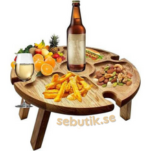 UltiFurni® WoodenFold- Hopfällbart Träbord 