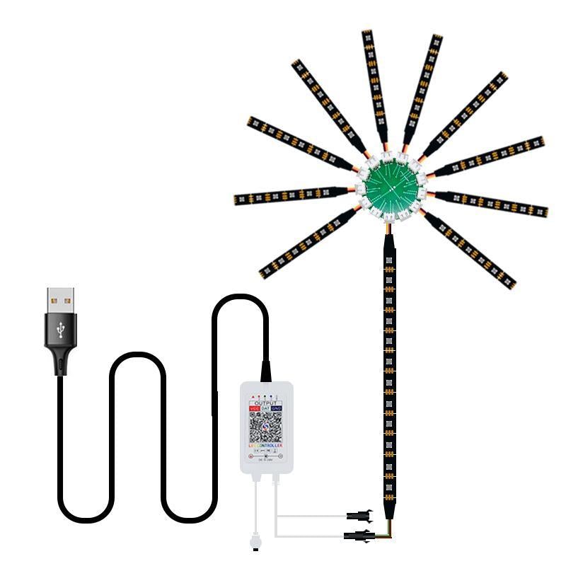 Ledsen™ FireworkLight - Automatisk LED Fyrverkeri Ljus Visa 