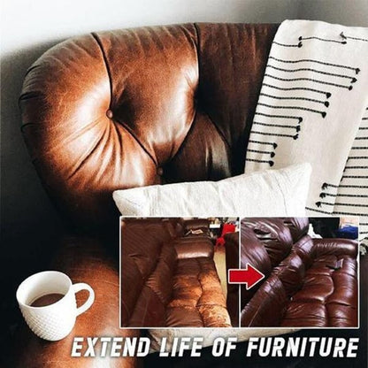 LeatherGel 1+1 GRATIS: Ultimat Lädergel Reparation Och Restaurering