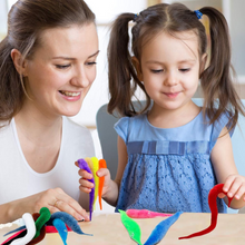 Kletshuts™ TwistyWorm - Regnbåge Magi Twisty Worm 