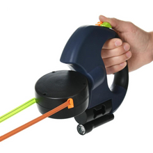 DogFri™ DoubleLeash: LED-Lys Double Huvud Utdragbar Hund Couple