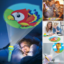 Kletshuts™ FlashlightProjector: Magisk Sagostund Ficklampa -Projektor for Barn