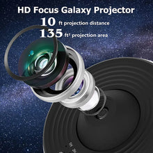GalaxyProjector - 360° Roterande Galax Natt Ljus