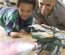 Kletshuts™ Dino - LED Transformerande Dinosaurie Helikopter Leksak 