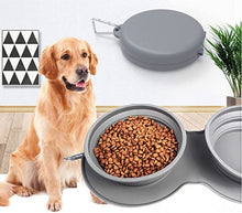 DogCatFri™ Travel Dinner - Bärbar Skålsats För Husdjur 