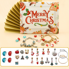 Jewelance™ Armbandkalender: DIY Jul Adventskalender Armband Berlock Set