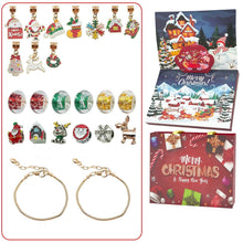 Jewelance™ Armbandkalender: DIY Jul Adventskalender Armband Berlock Set