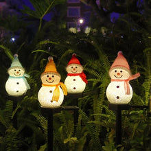 Ledsen™ Snowman - Vattentät Solenergi Snögubbe Lampa 