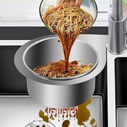 Globetrek° SinkStrainer 1+1 GRATIS: Rostfritt Filter Svan Stil Diskho Sil