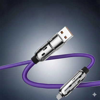 Globetrek° UniversalCable 1+1 GRATIS: Universell Smart Multipel Laddar Kabel