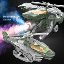 Kletshuts™ Dino - LED Transformerande Dinosaurie Helikopter Leksak 